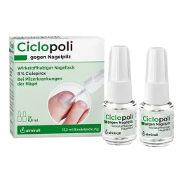 Ciclopoli proti plesniam nechtov, 2X6,6 ml