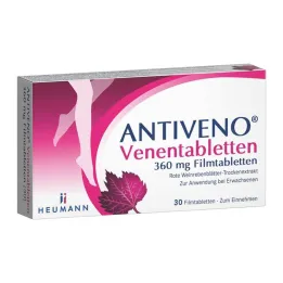 ANTIVENO Venózne tablety 360 mg filmom obalené tablety, 30 ks