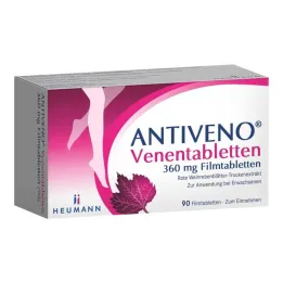 ANTIVENO Venózne tablety 360 mg filmom obalené tablety, 90 ks