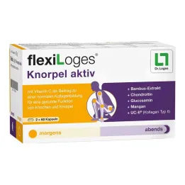 Aktívne kapsuly na chrupavku Flexiloges, 120 kusov