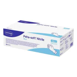 Peha-Soft nitrilové modré vyšetrovacie rukavice nesterilné pf S, 150 kusov