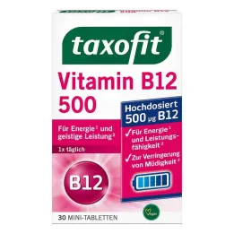 Taxofit Vitamín B12 500 mini tabliet, 30 ks