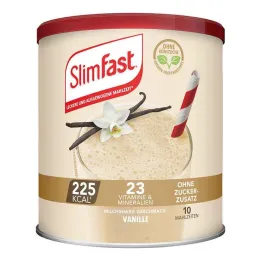Slim Fast prášková vanilka, 365 g