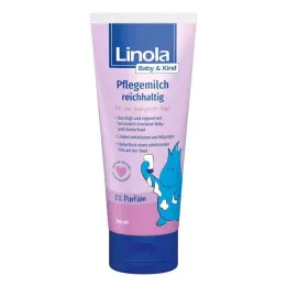 Linola Baby &amp; Ošetrujúce mlieko bohaté na deti (200 ml)