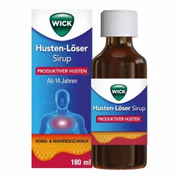 WICK Sirup proti kašľu s medovou príchuťou 200mg /15ml, 180ml