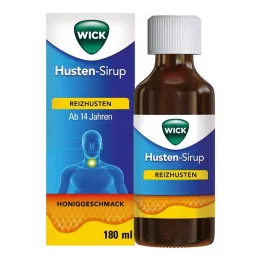 WICK Sirup proti kašľu na suchý kašeľ s medom, 180 ml