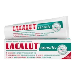 Lacalut sensitive zubná pasta, 75 ml
