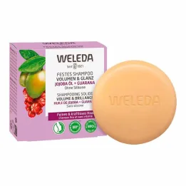 Weleda tuhý šampón objem &amp; lesk, 50 g