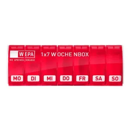 Wepa 1x7 týždenný box UV-ochrana + ružová, 1 ks