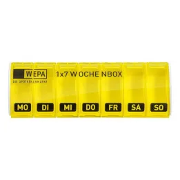 Wepa 1x7 týždenný box UV-ochrana + žltá, 1 ks