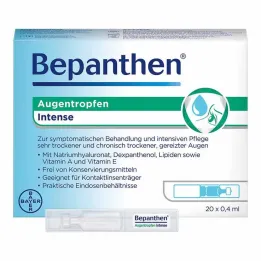 Bepanthen očné kvapky Intense EDO, 20x0,4 ml