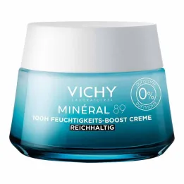 Vichy Mineral 89 krém bohatý bez vône, 50 ml