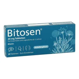 Bitosen 20 mg tablety, 20 ks