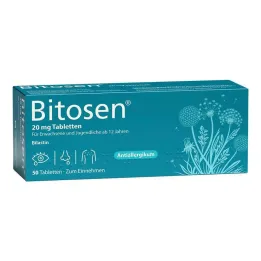 Bitosen 20 mg tablety, 50 ks