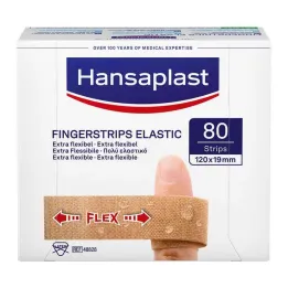 Hansaplast Elastické náplasti na prsty, 80 ks