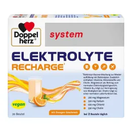 Doppelherz granule systému dobíjania elektrolytov, 20 kusov
