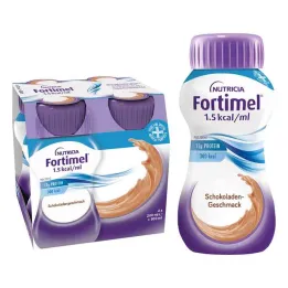 Fortimel s čokoládovou príchuťou 1,5 kcal (4x200 ml)