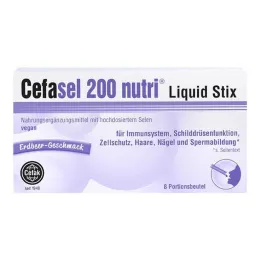 Cefasel 200 nutri Liquid Stix, 8 ks