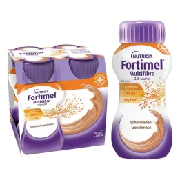 Fortimel Multifibre 1,5 Kcal s čokoládovou príchuťou (4x200 ml)