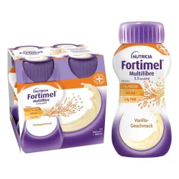 Fortimel Multifibre 1,5 kcal vanilková príchuť (4x200 ml)