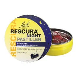 Bachove kvety originál Rescura Night pastilky čierne ríbezle, 50 g
