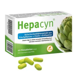 Hepacyn artičok cholín filmom obalené tablety, 60 ks
