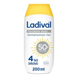 Ladival opaľovacie mlieko na suchú pokožku LSF 50 + , 200 ml