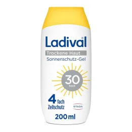 Ladival opaľovacie mlieko na suchú pokožku LSF 30, 200 ml