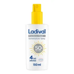Ladival sprej na ochranu pred slnkom na suchú pokožku LSF 50+, 150 ml
