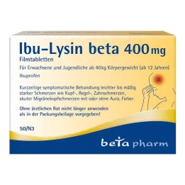 Ibu-Lysine beta 400 mg filmom obalené tablety, 50 ks