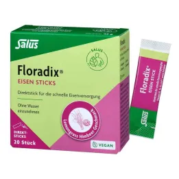 Floradix Iron Sticks Powder Salus, 20 ks