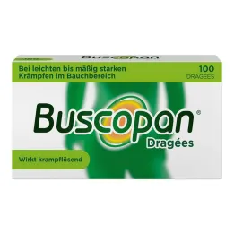 Buscopan dražé, 100 kusov