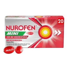 Nurofen Mini 400 mg mäkké kapsuly, 20 ks