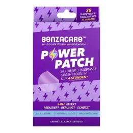 Benzacare Power Patch proti pupienkom, 36 ks