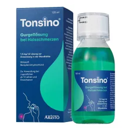 Tonsino roztok na kloktanie pri bolestiach hrdla, 120 ml