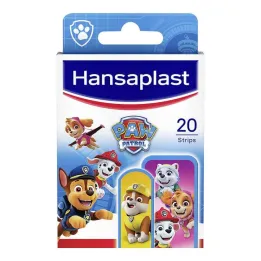 Hansaplast detské sadrové pásiky Paw Patrol, 20 kusov