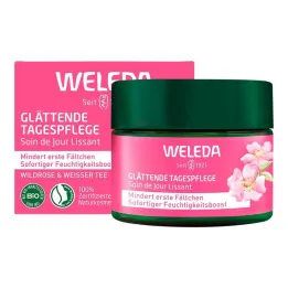 Weleda vyhladzujúca denná starostlivosť divoká ruža & biely čaj, 40 ml