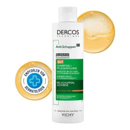 Vichy Dercos Šampón a kondicionér proti lupinám 2v1, 200 ml