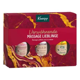 Kneipp darčekové balenie rozmaznávanie. Masážne obľúbené, 3x20 ml