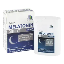 Melatonín 1,9 mg depotné tablety, 80 ks