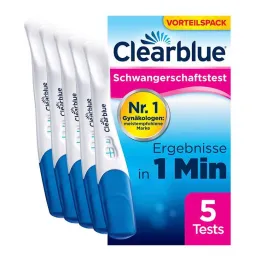 Clearblue tehotenský test s rýchlou detekciou, 5 ks