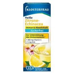 Klosterfrau horký citrón-echinacea granule bez cukru, 12X4 g