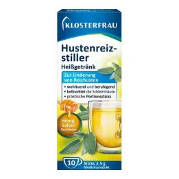 Klosterfrau horúci nápoj v prášku tlmiaci kašeľ, 10x5 g