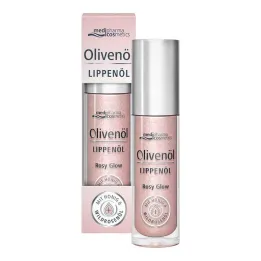 Olivový olej olej na pery ružový lesk, 4 ml