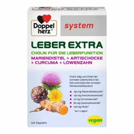 Kapsule Doppelherz Liver Extra system, 120 ks