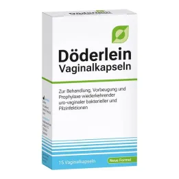 Döderlein vaginálne kapsuly s baktériami mliečneho kvasenia, 15 kusov
