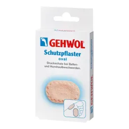 Gehwol ochranná náplasť oválna, 4 kusy