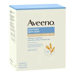 Aveeno upokojujúca prísada do kúpeľa, 8x42 g