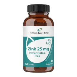 Zinok 25 mg Immune System Plus vysoká dávka + vegánske kapsuly, 120 ks