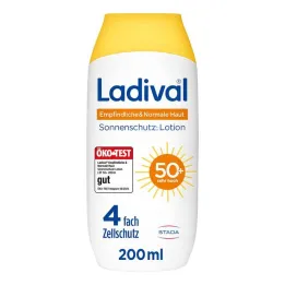 Ladival sensitive &amp; mlieko na normálnu pleť LSF 50 + , 200 ml